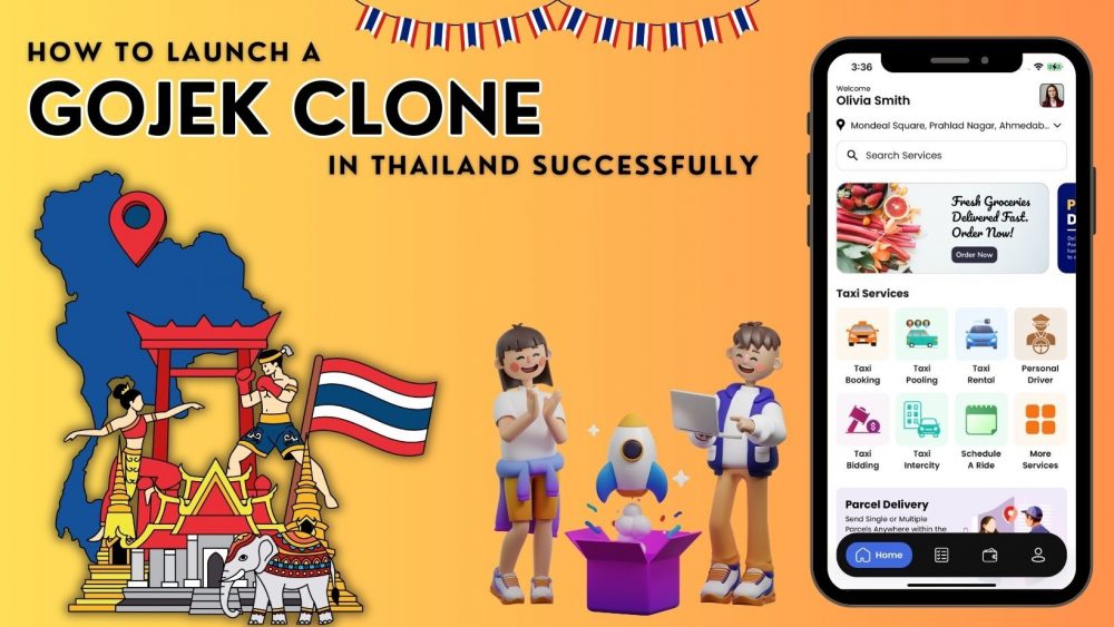 How to Launch a Gojek Clone in Thailand Successfully